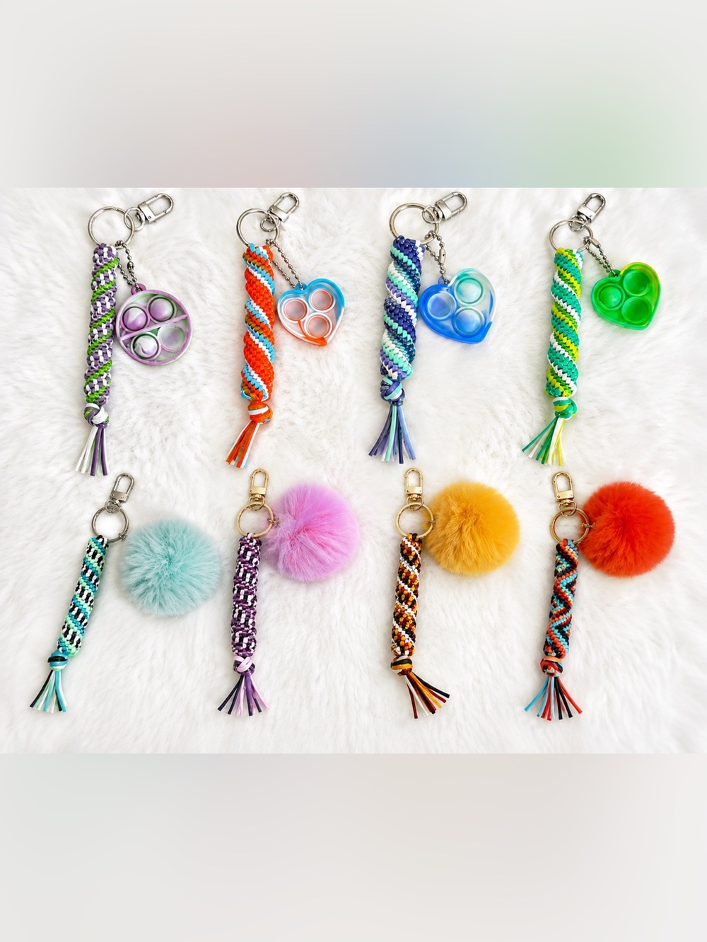 Small Handcrafted Keychains - Picture 1 of 6